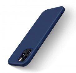 Kryt na mobil iPhone 12 Pro Max Mobi Soft Flexible modrý