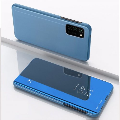 Kryt Clear View pre Samsung Galaxy A32 5G - modrý