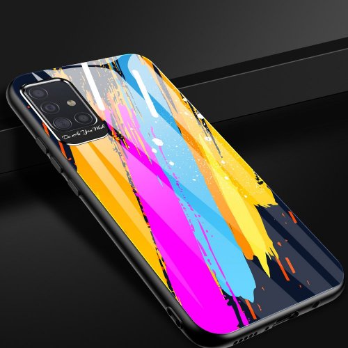 Kryt na mobil Samsung Galaxy A51 Mobi Color Glass