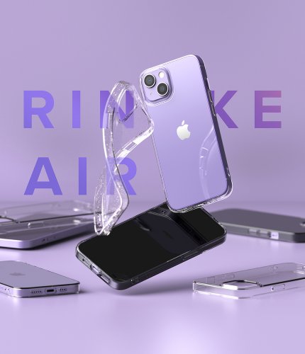 Kryt na mobil iPhone 13 Ringke Air transparentný