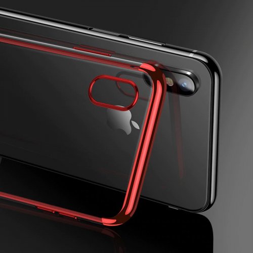 Kryt na mobil Huawei P30 Lite Mobi Color gélový, červený