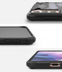 Kryt na mobil Samsung Galaxy S21+ 5G (S21 Plus 5G) Ringke Fusion X čierny