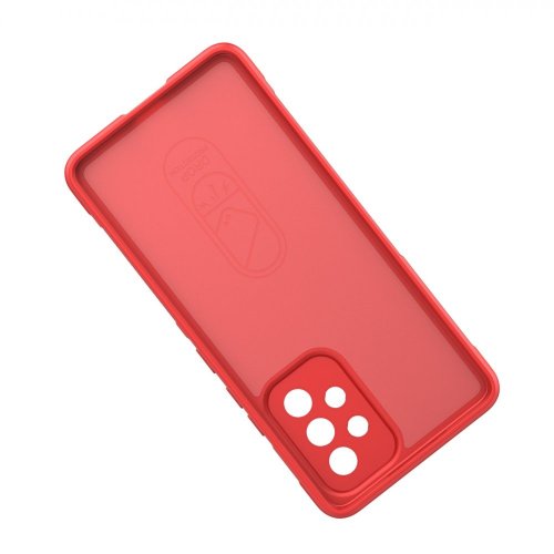 Magic Shield flexibilný kryt pre Samsung Galaxy A53 5G s vystuženým dizajnom - červený