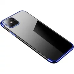 Kryt na mobil iPhone 12 / iPhone 12 Pro Mobi Color gélový, modrý