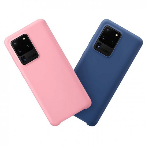 Kryt na mobil Samsung Galaxy S20 Ultra / Galaxy S20 Ultra 5G Mobi Soft Flexible modrý