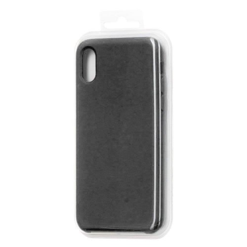 Kryt na mobil iPhone 12 Mini Mobi Eco Leather čierny