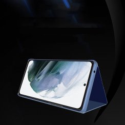 Kryt na mobil Samsung Galaxy S22 Ultra 5G Mobi Clear View ružový