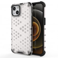 Kryt na mobil iPhone 13 Mobi Honeycomb transparentný