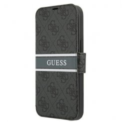 Kryt na mobil iPhone 13 / iPhone 13 Pro Guess Stripe sivý