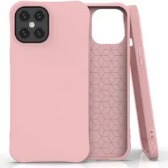 Kryt na mobil iPhone 12 Pro Max Mobi Soft Color ružový
