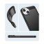 Flexibilný gélový kryt Carbon pre iPhone 14 Plus - čierny