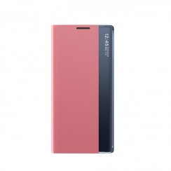 Sleep Case Pro kryt pre Samsung Galaxy S23+ (S23 Plus) s flip stojanom - ružový