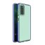 Kryt na mobil Samsung Galaxy S21 Ultra 5G Mobi Spring s gélovým povrchom, odolný, transparentný s tmavo modrým rámom