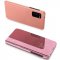 Obal na mobil Samsung Galaxy Note 20 Mobi Clear View ružový
