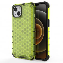 Kryt na mobil iPhone 13 Mobi Honeycomb zelený