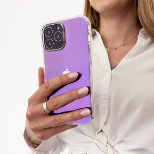 Aurora kryt pre Samsung Galaxy A53 5G gélový obal - fialový