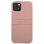 Kryt na mobil iPhone 13 Guess Saffiano Stripe ružový