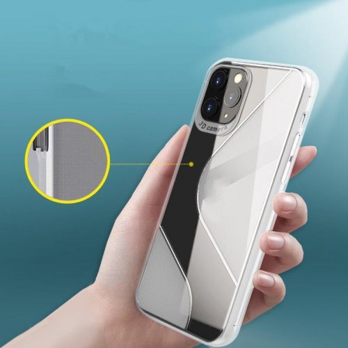 Kryt na mobil Samsung Galaxy S20 FE / Galaxy S20 FE 5G Mobi Flexy, flexibilný, čierny-transparentný