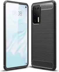 Kryt na mobil Huawei P40 Pro Mobi Carbon čierny