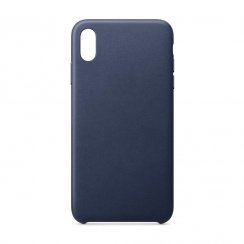 Kryt na mobil iPhone 12 / iPhone 12 Pro Mobi Eco Leather navy-modrý