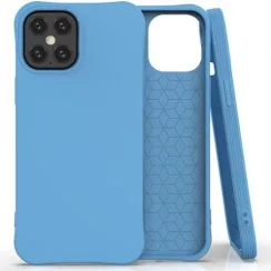 Kryt na mobil iPhone 12 Pro Max Mobi Soft Color modrý