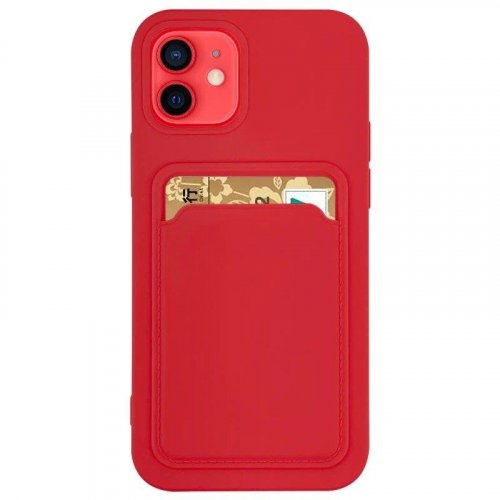 Kryt na mobil Samsung Galaxy A71 Mobi Card červený