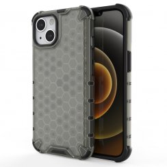 Kryt na mobil iPhone 13 Mobi Honeycomb čierny