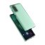 Kryt na mobil Samsung Galaxy S20 FE / Galaxy S20 FE 5G Mobi Spring s gélovým povrchom, odolný, transparentný so svetlo modrým rámom