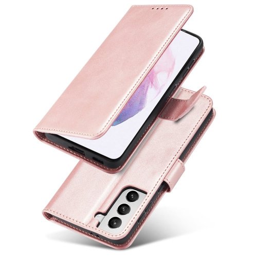 Obal na mobil Samsung Galaxy S21 Ultra 5G Mobi Magnet Elegante ružový