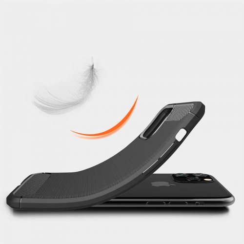 Kryt na mobil iPhone 11 Pro Mobi Carbon čierny