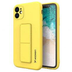 Kryt na mobil iPhone SE 2020 / iPhone 8 / iPhone 7 Mobi Kickstand žltý