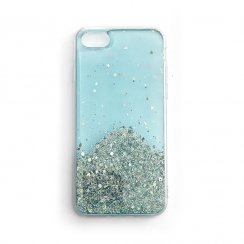 Kryt na mobil Samsung Galaxy S21 5G Mobi Star Glitter modrý
