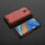 Kryt na mobil Xiaomi Redmi Note 9 Pro / Redmi Note 9S Mobi Honeycomb červený