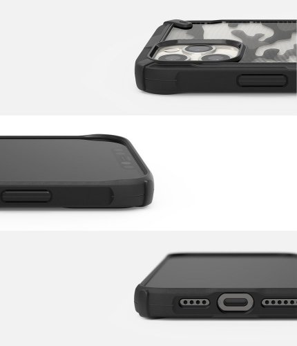 Kryt na mobil iPhone 12 Pro Max Ringke Fusion X čierny
