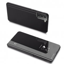 Obal na mobil Samsung Galaxy S21+ 5G (S21 Plus 5G) Mobi Clear View čierny