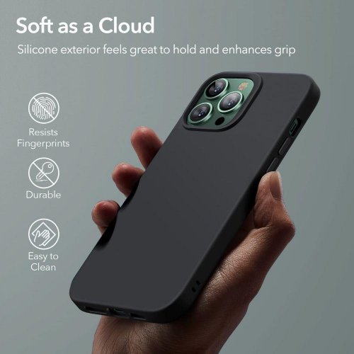 Kryt na mobil iPhone 13 Pro Max ESR Cloud MagSafe čierny