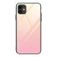 Kryt na mobil iPhone 12 / iPhone 12 Pro Mobi Gradient s ochranným čírym sklom a rámom z mäkkého silikónu, ružový