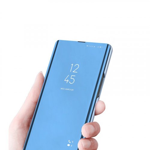 Obal na mobil Samsung Galaxy A32 4G Mobi Clear View čierny