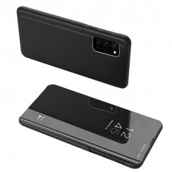 Obal na mobil Samsung Galaxy A02s EU Mobi Clear View čierny