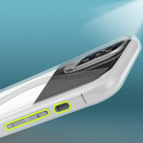 Kryt na mobil Samsung Galaxy S20 FE / Galaxy S20 FE 5G Mobi Flexy, flexibilný, čierny-transparentný