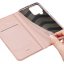 Dux Ducis Skin Pro Kryt typu knižka pre Samsung Galaxy A22 4G - ružový