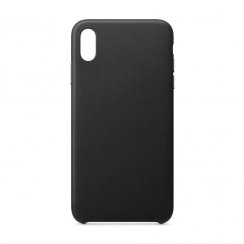 Kryt na mobil iPhone 12 Pro Max Mobi Eco Leather čierny