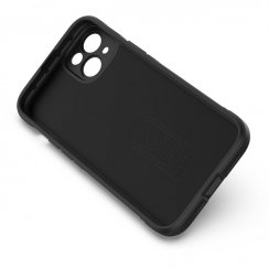 Magic Shield flexibilný kryt pre iPhone 14 Plus s vystuženým dizajnom - tmavo modrý
