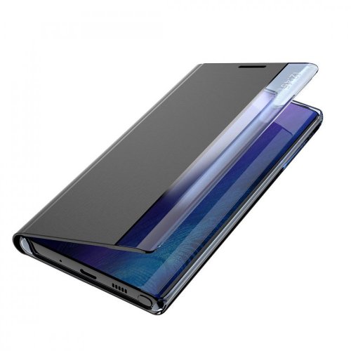 Sleep Case Pro kryt pre Samsung Galaxy S23+ (S23 Plus) s flip stojanom - čierny