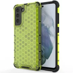 Kryt na mobil Samsung Galaxy S21 FE 5G Mobi Honeycomb zelený