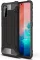 Kryt na mobil Samsung Galaxy A41 Mobi Hybrid, odolný, tvrdý obal, čierny