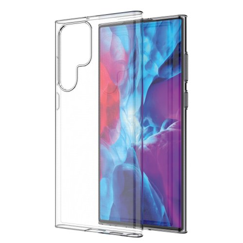 Kryt na mobil Samsung Galaxy S22 Ultra 5G Mobi Clear transparentný