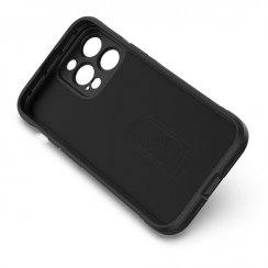 Magic Shield flexibilný kryt pre iPhone 14 Pro Max s vystuženým dizajnom - čierny