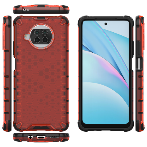 Kryt na mobil Xiaomi Mi 10T Lite 5G / Mi 10i 5G Mobi Honeycomb červený