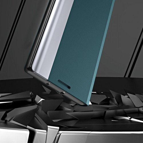 Sleep Case Pro kryt pre Samsung Galaxy S23 s flip stojanom - čierny